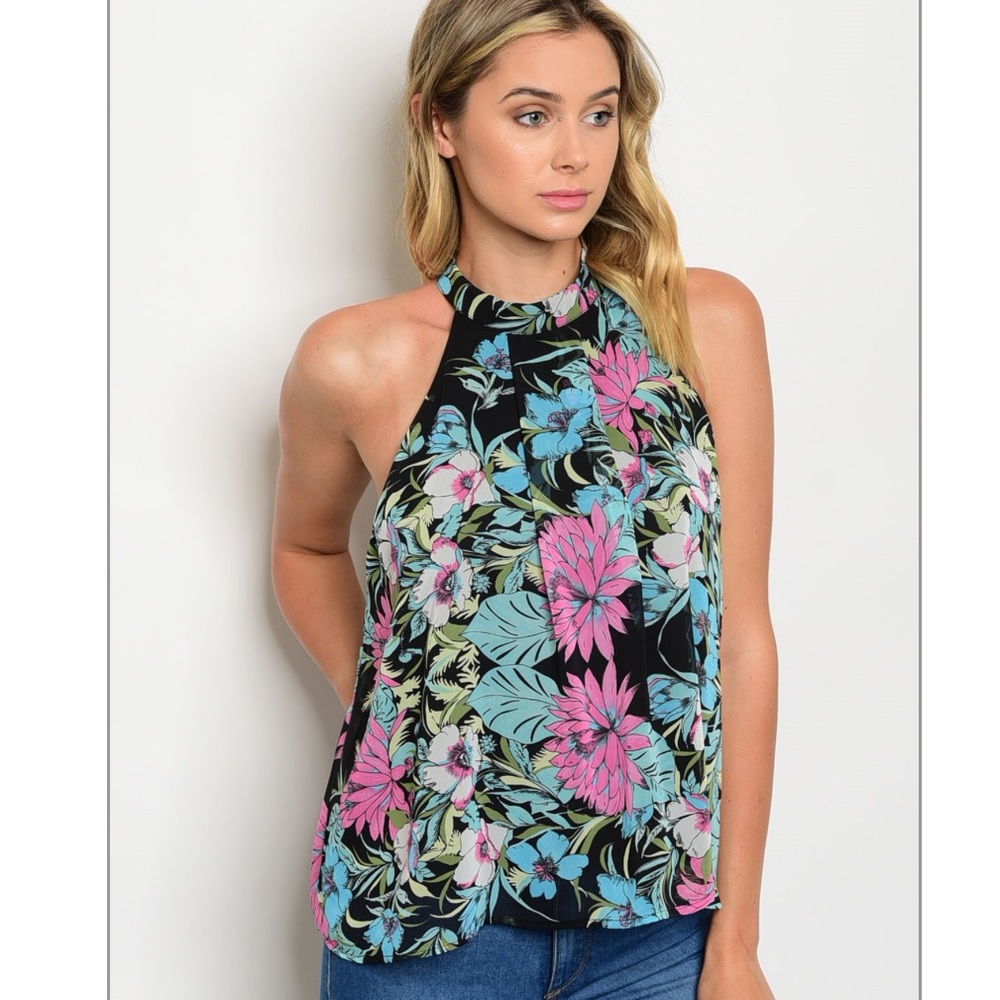 Floral Swing Tank